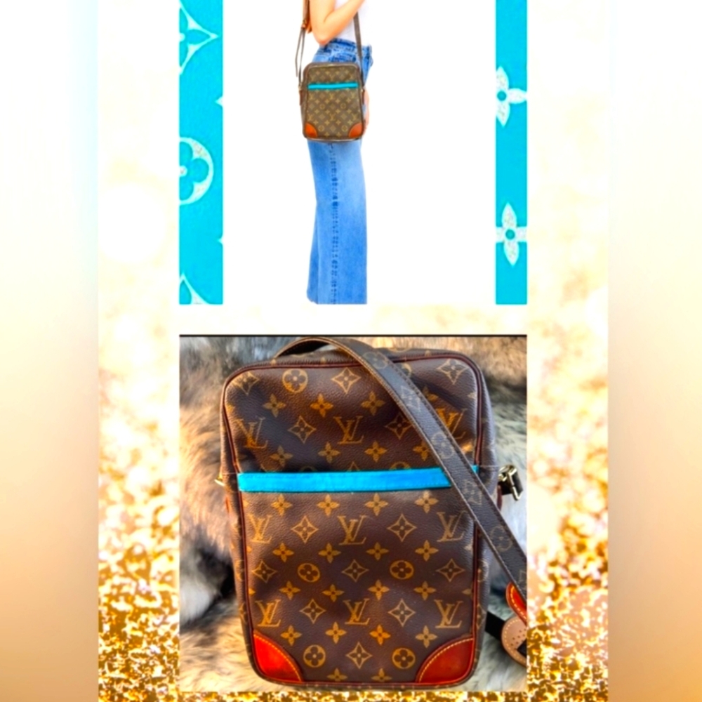 Louis Vuitton Brown Monogram Crossbody Bag
